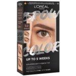L'Oréal Paris Brow Color Semi-Permanent Eyebrow Tint barva na obočí 1.0 Black 1 ml – Zboží Dáma