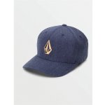 Volcom Full Stone Flexfit NAVY HEATHER baseballka – Sleviste.cz