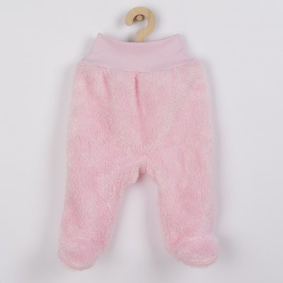New Baby Zimní polodupačky Nice Bear růžové – Zboží Mobilmania