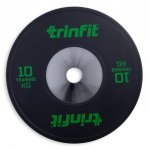 TRINFIT prýžové Bumper Plate Competition 10 kg 50 mm – Hledejceny.cz