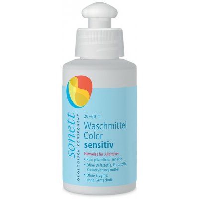 SONETT Prací gel na barevné prádlo Sensitive 120 ml – Zboží Dáma