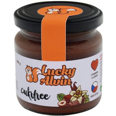 Lucky Alvin Cukrfree Lískooříškový krém s kakaem a vanilkou 200 g od 187 Kč  - Heureka.cz