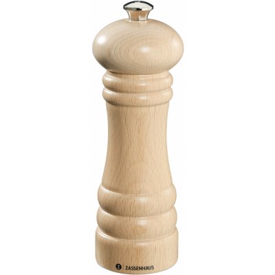 Zassenhaus Berlin mlýnek na sůl přírodní buk 18 cm – Zboží Mobilmania
