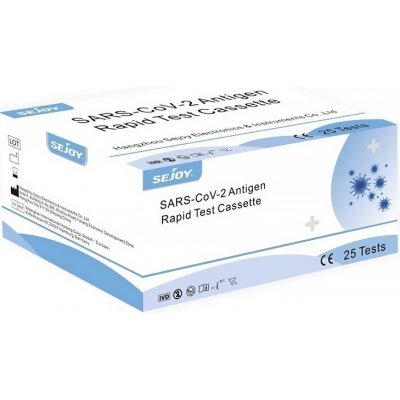 Hangzhou Sejoy Electronics & Instruments SARS-CoV-2 Antigen Rapid Test Cassette 1 Ks – Zboží Dáma