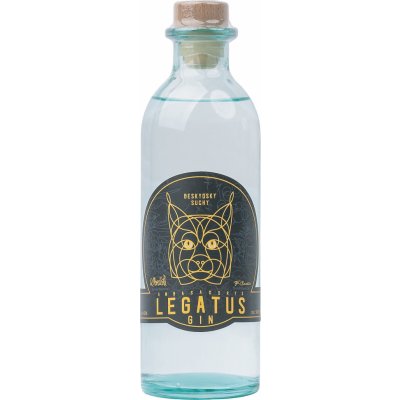 Legatus Gin Beskydský suchý 43% 0,5 l (holá láhev) – Sleviste.cz