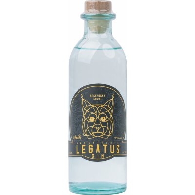 Legatus Gin Beskydský suchý 43% 0,5 l (holá láhev)