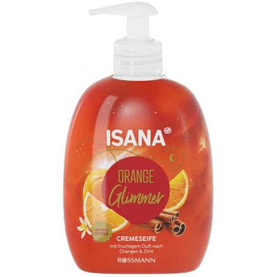 Isana tekuté mýdlo orange glimmer 500 ml – Zboží Mobilmania