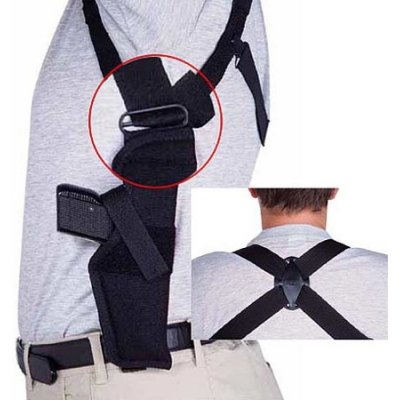 Dasta podpažní svislé skryté nošení 214-2/KZ černá – Zboží Dáma