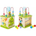 Small Foot vkládací motorická kostka s labyrintem 5v1 – Sleviste.cz