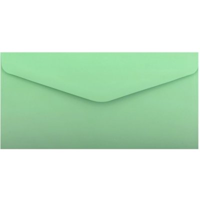 Obálka DL 130g 110x220 hladká,zelená – Zboží Živě