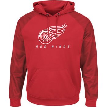 Detroit Red Wings Majestic Penalty Shot Therma Base Hoodie