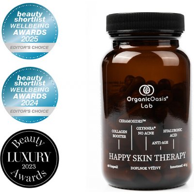 ORGANIC OASIS LAB Happy Skin Therapy 60 kapslí – Hledejceny.cz