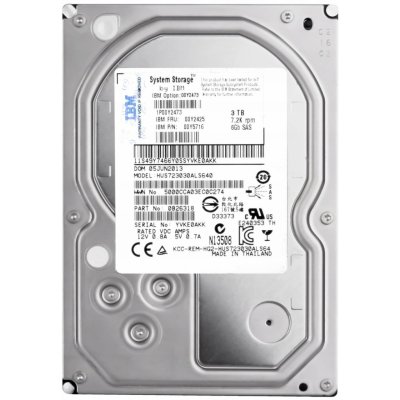 IBM 3TB, 3,5", 7200rpm, 00Y2425