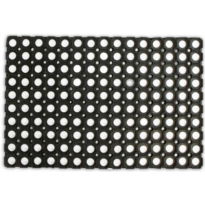 Home Elements gumová Děrovaná černá 40 x 60 cm – Zboží Dáma