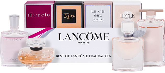 Lancôme Anima Coffrett: Idole 5ml+Miracle 5ml+La vie est belle 4ml+Tresor 7,5ml