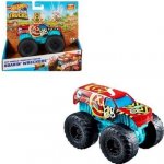 Mattel Hot Wheels Monster Trucks svítící a rámusící vrak 2 Demo Derby – Hledejceny.cz