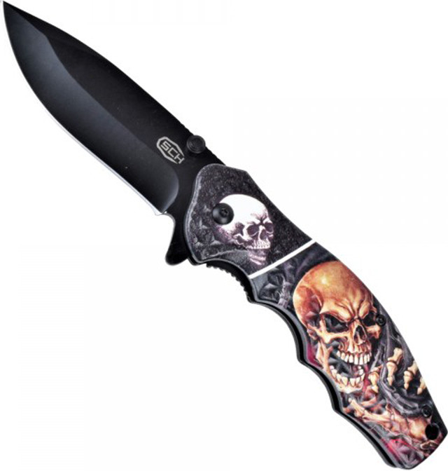 Steel Claw Knives SCK Skull Master 07