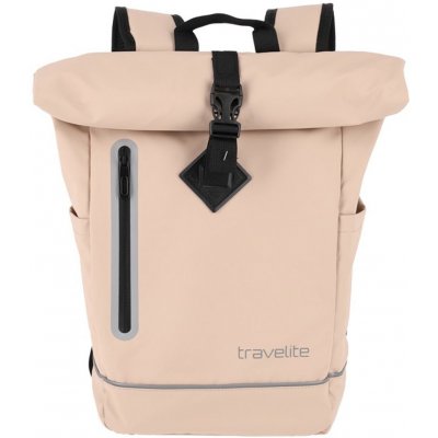 Travelite Basics Roll-up Plane Light brown 19 l – Zboží Mobilmania