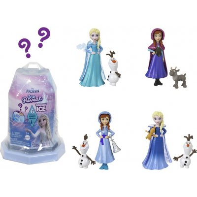 Mattel Disney Ledové království snow reveal malá ledová – Zboží Mobilmania