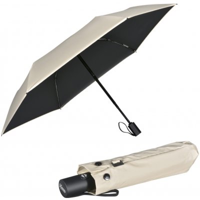 iX-brella Mini AC plně automatický deštník s UV a tepelnou ochranou béžová – Zboží Dáma