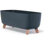 Prosperplast GRACIA CASE Květináč 58 cm antracit – Hledejceny.cz
