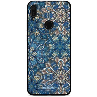 Pouzdro Mobiwear Glossy Huawei Y6 2019 / Honor 8A - G038G - Modré mandala květy – Hledejceny.cz