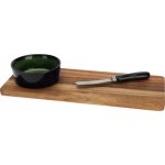 Excellent Servírovací podnos + miska a nůž sada 3ks KO-278000720 – Zboží Dáma