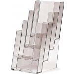 Jansen Display Stojánek na letáky DL (1/3A4), 4 kapsy za sebou, 115 x 255 mm – Zboží Mobilmania