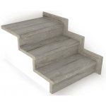 TopStep FLEX Schodový nášlap 500x1200x11 mm Dub šedý – Zbozi.Blesk.cz
