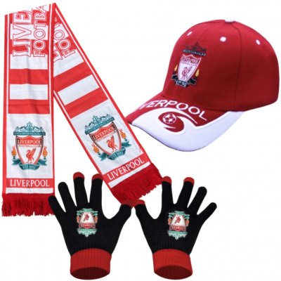 pletené rukavice a kšiltovka - Liverpool F.C. – Zboží Mobilmania