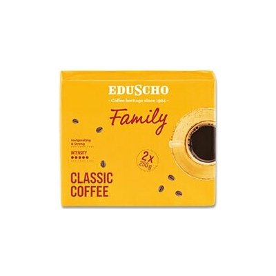 Eduscho Family mletá káva 2 x 250 g – Hledejceny.cz