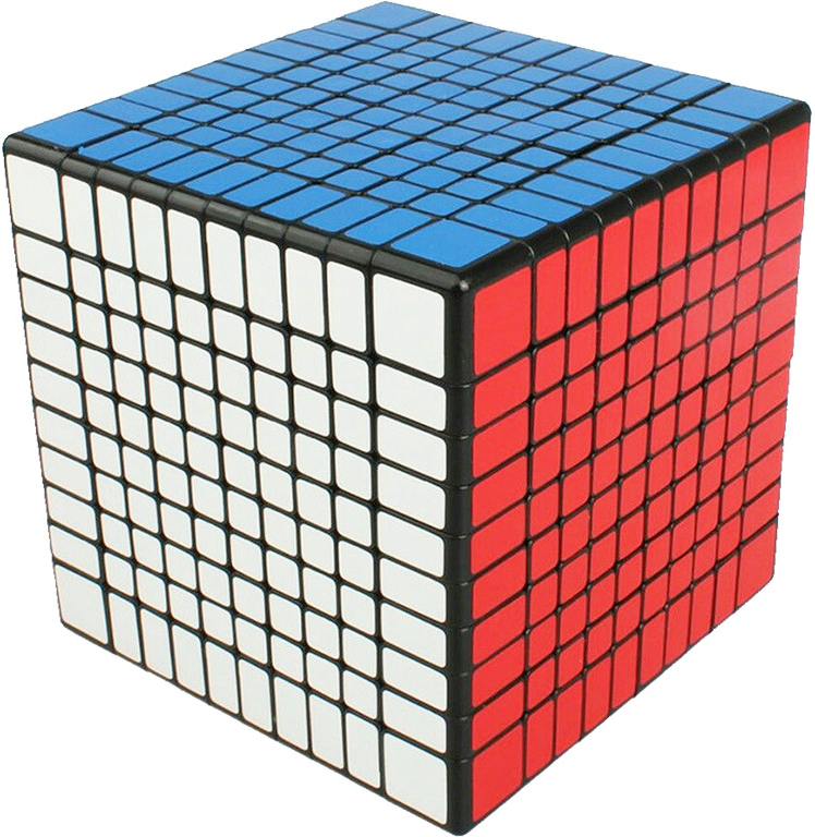 Rubikova kostka 10 x 10 x 10 Sheng Shou černá od 2 890 Kč - Heureka.cz