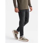 Ombre pánské džíny OM-PADP-0161 BLACK – Hledejceny.cz