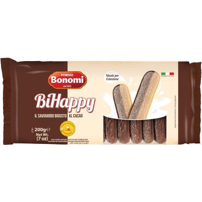 Bonomi Dvoubarevné piškoty 200 g – Zboží Dáma