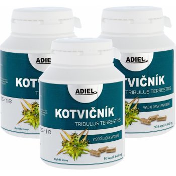 ADIEL Kotvičník zemní Tribulus terrestris 3x90 cps.