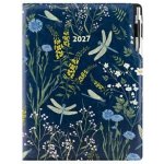 Design A4 denní 2027 modrá – Zboží Dáma