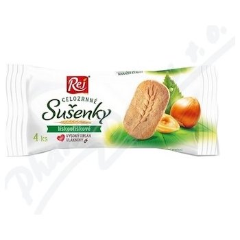 Rej Sušenky celozrnné lískooříškové 34 g