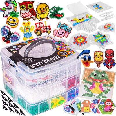 Zažehlovací korálky Iron Beads 6000 kusů – Hledejceny.cz