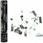 Konfety vystřelovací 30cm fóliové stříbrné LUMA – Hledejceny.cz