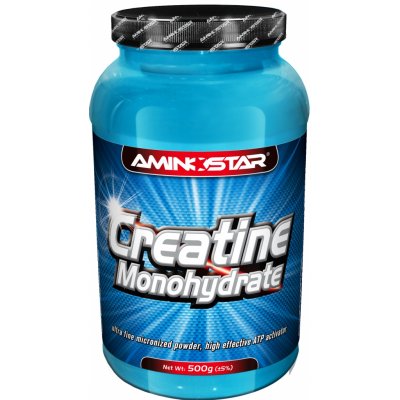 Aminostar Creatine Monohydrate 500 g – Zbozi.Blesk.cz