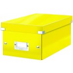 Leitz Krabice na DVD Click&Store, Žlutá – Zboží Mobilmania