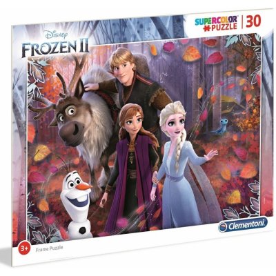 Clementoni Deskové Frozen 2 22702a 30 dílků – Zboží Mobilmania