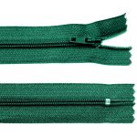 Spirálový zip no.3 nerozepínací 22cm - více barev color: 670 borovicová zelená – Hledejceny.cz