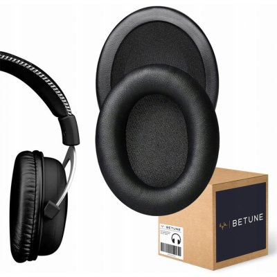 BETUNE NÁVLEKY NA HOUBIČKY PRO SLUCHÁTKA HYPERX CLOUD ALPHA CORE ČERNÉ – Zboží Živě