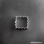 Vykrajovátko vroubkovaný čtvereček – Zboží Dáma