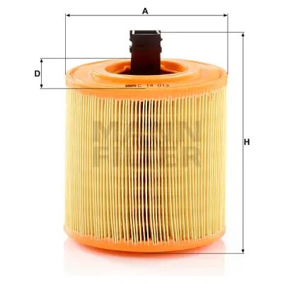 MANN FILTER Vzduchový filtr C 14 013 – Hledejceny.cz