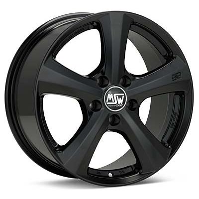 MSW 19 6,5x16 5x120 ET51 black | Zboží Auto