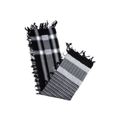 šátek Arafat Palestina černo-bílý – Zboží Mobilmania