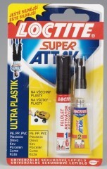 LOCTITE Super Attack Ultra Plastik 2g od 199 Kč - Heureka.cz