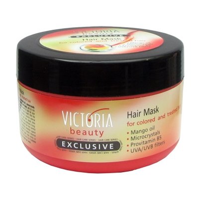 Victoria Beauty krémová maska pro barvené a chemicky ošetřené vlasy 350 ml